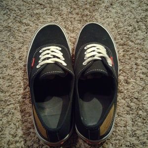 Women's Black Levi's Shoes.